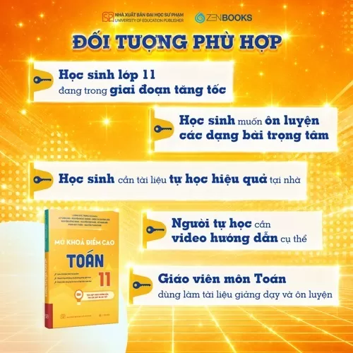 MỞ KHÓA ĐIỂM CAO TOÁN LỚP 11